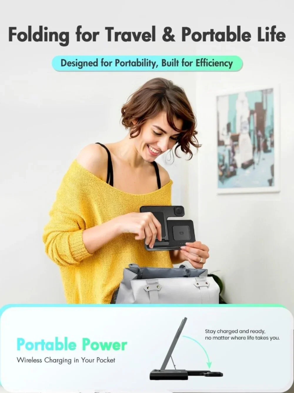 Wireless Charging Station for iPhone & Multiple Devices - Fast, Convenient Power